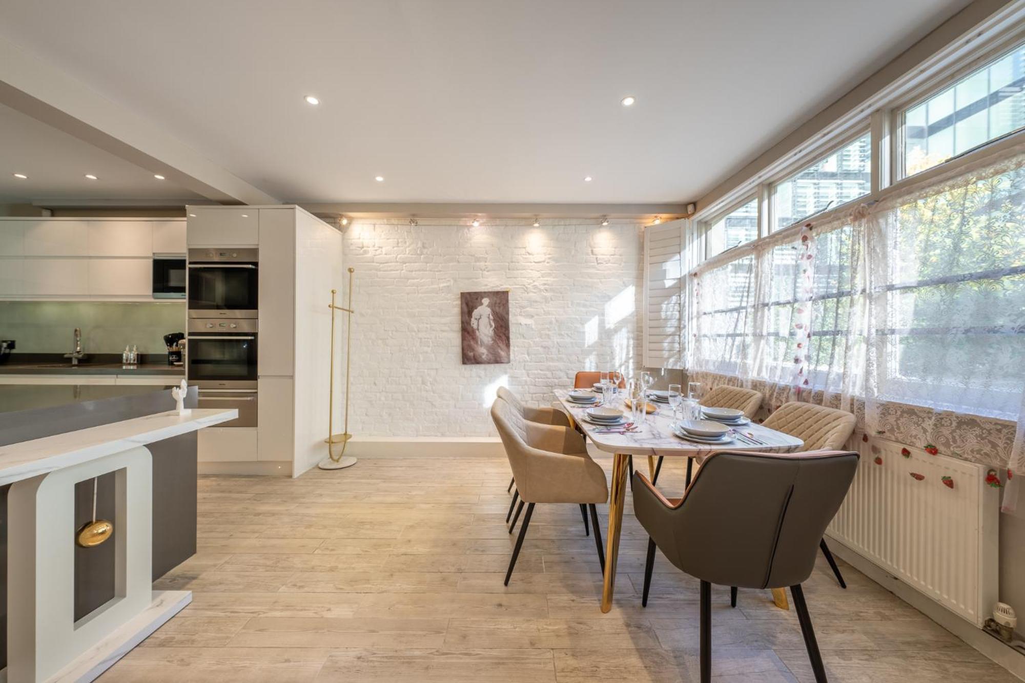Huge 200Sqm Luxury 3-Bedroom Mews Villa Londra Exterior foto